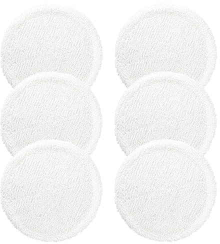 LTWHOME 20cm Weiche Mopp Pads Passend für Bissell Spinwave 2039 Series 2039A 2124 20522(Packung mit 6)