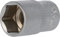 BRILLIANT TOOLS BT022809 Douille 6 pans 1/2, 18 mm [Powered by KS TOOLS]