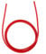 Tangxi PTFE-3D-Drucker-Zubehör, Teflon-Schlauch, ID 1,95 mm ± 0,05 mm, ASTM D543 Düse, Zufuhrrohr für 3D-Drucker, Rot und Blau, 1 m, 2 m