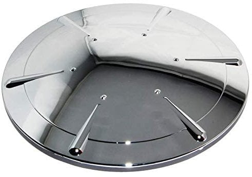 Daryl Shower Tray Waste Trap Dome Cover - Plastic with Chrome Finish (208486)