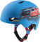 ALPINA Hackney - Leichter, Bruchfester & Optimal Klimatisierter Fahrradhelm für Kinder, Mit Nachrüstbarem LED für Gute Sichtbarkeit, Cars, S (47-51 cm)