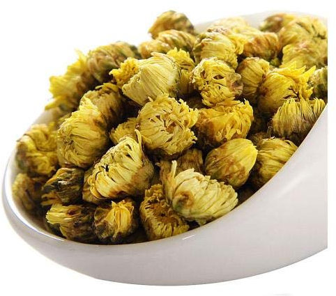 JQ Chrysanthemen Knospen Tee, Duftendes Teekraut, ganze, handverlesene Knospen (1 x 200 g)