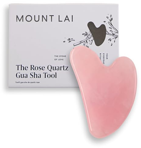 Mount Lai, The Rose Quartz Gua Sha Tool, 1 Tool