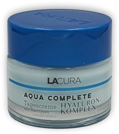 Lacura AQUA COMPLETE Hyaluron Komplex Tagescreme Alle Hauttypen 50ml