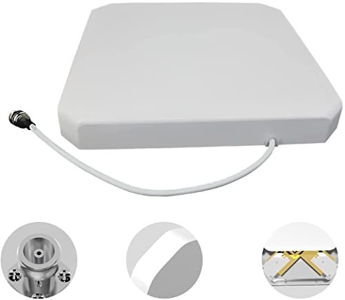 868MHz 915MHz UHF RFID LoRa Exterior Directional Antenna N-K Interface Up To 12dBi High Gain Long Range Panel Aerial Signal Amplifier for Gateway Base Station GSM Network TX900-PB-2626(NK)