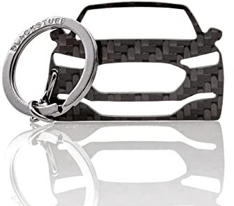 BlackStuff Porte-clés en fibre de carbone compatible avec Mustang Mach-E BS-1034