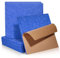 Quadratische Akustikplatten selbstklebend 12 Stück I Schallabsorber Schallschutz mit hoher Dichte für Wand Decken Holz & Tür - Akustikpanel Schallschutzplatten Akustikplatte, 30x30x0.9cm, Blau