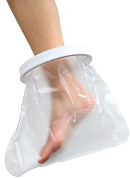 Firstar Wasserfester Fußschutz - Schutz für Bandagen, Gips, Wunden, Hautausschlag, Verbrennungen, Verletzungen, Duschen und Baden
