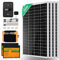 ECO-WORTHY 2.72kW·h Solarsystem, 680W 12V Solaranlage Komplettset für Wohnmobil: 4 Stücke 170W Solarmodul + 40A MPPT Laderegler + 2 Stücke 100Ah Lithiumbatterie + 2000W Wechselrichter