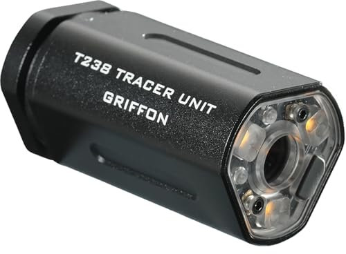 Spitfire Tactical Tracer Unit für Airsoft/Gel Blaster - Glow in The Dark Design, 14mm CCW Gewinde, T238 Griffon Modell