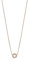 Emporio Armani Damen Halskette, Sterling Silber Anhänger Halskette