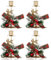 Romadedi Porta Candele Centrotavola Natalizio - Set di 2 Oro Portacandele Cervo Candelieri Vintage Natale Tavolo Decorazioni per Natalizie Regalo Avvento Casa Soggiorno Camera Shabby Chic