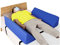Mybow Barandilla de cama con refuerzos de espuma para adultos mayores, barandillas de seguridad, almohadillas de riel lateral de cama suave, almohadillas de hospital para personas mayores, parachoques