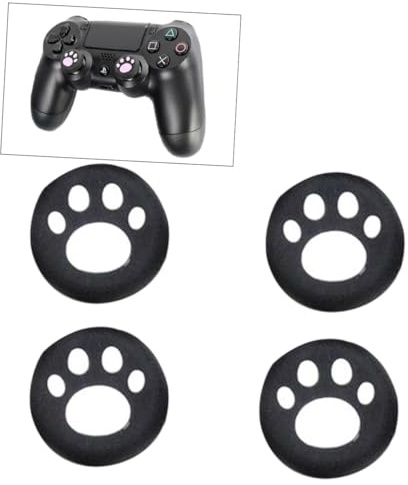 PRETYZOOM 4stücke Joystick-kappen Weiß für Controller Joystick-abdeckungen aus Silikon für Langlebigen Gebrauch Joystick-griffe Schutzhüllen