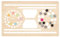 BENECREAT 33x20cm Wood & Silicone Bead Board Kit, Papaya Whip Wristlet Keychain Tools for Jewelry Making Bracelet & Necklace DIY