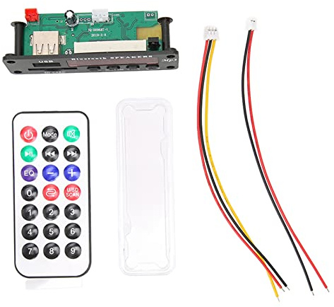 Bluetooth MP3 Decoding Board Module,Wireless Bluetooth Audio Decoding Module with LED Display Screen for Speaker or Other Appliances