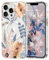 Pepmune Floral Magnetic Case for iPhone 13 Pro [Compatible with Magsafe],Clear Anti-yellowing Phone Cover Cute Anti-Scratch Flower Pattern,Soft TPU Slim Bumper Protective for Girls-Blossom