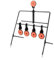 Cible de tir avec 5 cibles automatiques pour airsoft et lance-pierre