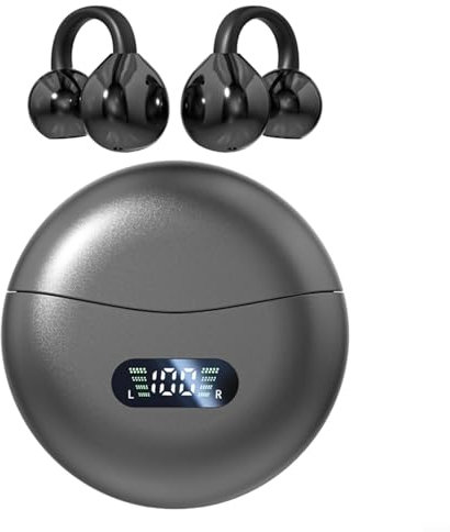 CWOQOCW M79 Blth Kopfhörer, für TWS-Ohrhörer, Game-Headset, 9D-Sound, kabellose Kopfhörer, Smart-Touch-Steuerung (schwarz)