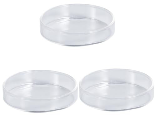 BESPORTBLE 3 Pièces Bol d'alimentation Aquarium Plat d'alimentation De Crevettes Plat d'alimentation De Crevettes Bols Bol De Crevettes en Acrylique Plateau d'eau Douce Mangeoire Ronde