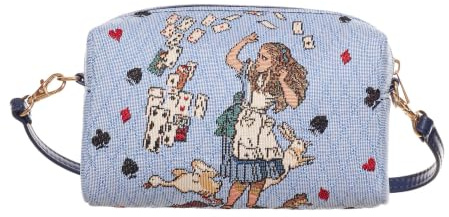 Signare Kleine Umhängetasche für Damen, Gobelin-Design