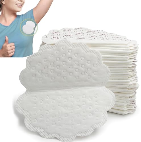 Lot de 80 coussinets anti-transpirants jetables anti-transpirants anti-odeurs pour les aisselles, lutte contre l'hyperhidrose, pour homme et femme (80 pièces, 40 paires)