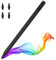 MoKo Pencil for iPad (A16) 11th 10th Gen, Stylus Pen for 2018-2025 Apple iPad 11/10/9/8/7/6/A16, Mini 7/6/5, Air M3/M2 11/13/5/4/3, Pro M4 13/12.9/11 Tilt Sensitivity, USB-C Fast Charging,Black
