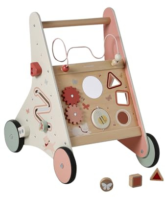 VERTBAUDET Laufwagen für Babys, Motorik, Holz, FSC Cherry TU