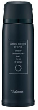 ZOJIRUSHI (Botella de Agua de Acero Inoxidable Botella 820ml Negro SJ-JS08-BA