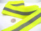 2ms of Green Silver Fluorescence Tape Hi Viz Reflective Ribbon Tape Bike Jacket Night Safety use Tape