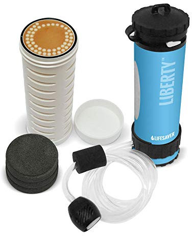 Lifesaver Liberty Reisefilter Outdoorfilter blau & Ersatzfilterset