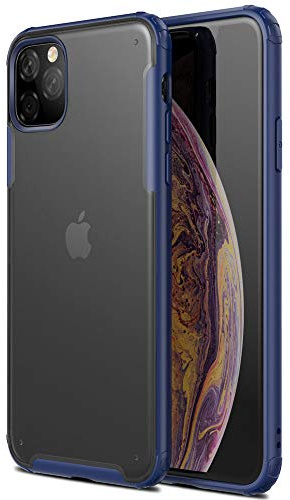 TECHGEAR iPhone 11 Pro Tough Case [Fusion FX Case] Slim & Light, Tough, Shockproof, Protective, Fused Gel Bumper & Hard Back Smooth Case Cover Designed For iPhone 11 Pro 5.8 (Blue)