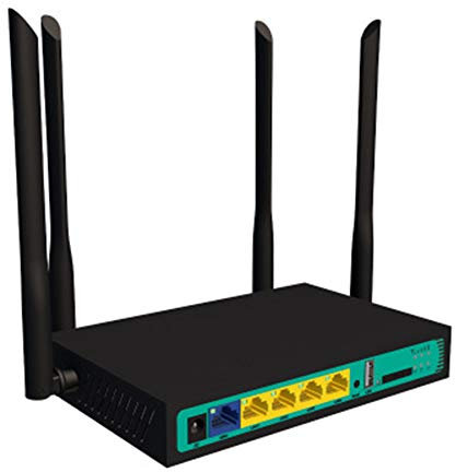 Router WiFi, la Tarjeta Sim Dos Ranuras 300 Mbps 4G LTE módem 3G RJ45 Router inalámbrico