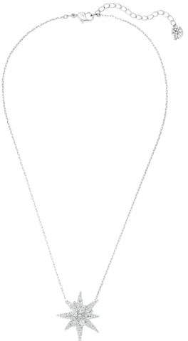 Swarovski Halskette Edelweiss rhodiniert 5534887