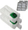 MohMus Set 12 Microfibre Sacs Aspirateur + 12 Parfums pour Vorwerk Kobold VK 140, 150, VK140, VK150