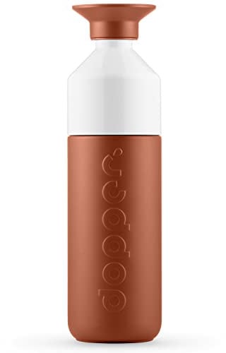 Dopper Insulated 580ml Terracotta Tide - La bouteille isotherme 12h de boisson chaude, 24h de boisson froide - La gourde réutilisable acier inoxyable d'eau, thé, café
