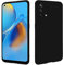 HSP Schwarze Hülle kompatibel mit Oppo A74 4G | Premium TPU Silikon Case | Kratzfest Stoßfest | Matte Oberfläche | Passgenaue, weiche, Ultra dünne Schutzhülle