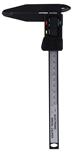Elektronischer Messschieber, 150mm Hochpräzises Carbon Digital Lineal Messwerkzeug Mit Langem Kiefer Long-jaw Carbon Caliper für Die Zimmerei