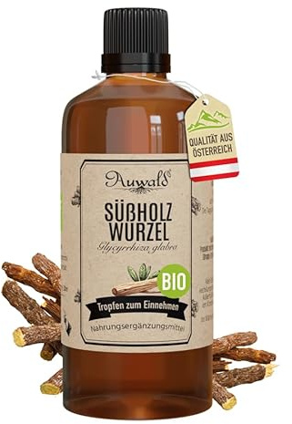 Auwald SÜSSHOLZWURZEL - BIO TROPFEN (AUSZUG, EXTRAKT, ESSENZ, TINKTUR) (100ml)