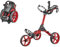 CaddyTek Caddylite Compact, Rot Golf Push Pull Cart/Trolley, Einheitsgröße