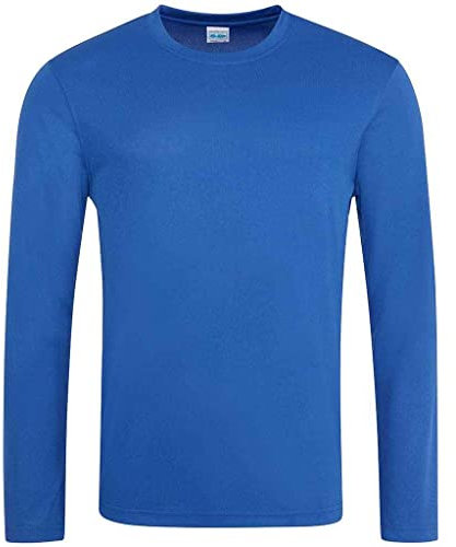 AWDis Long Sleeve Cool T Royal