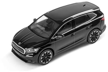 Skoda 5LA099300F9R Modellauto ENYAQ iV Miniatur, Maßstab 1:43, schwarz