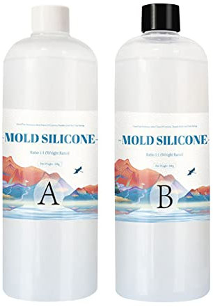 backlight Silicone Liquido per stampi - Kit per la creazione di stampi in silicone, Rapporto 1:1