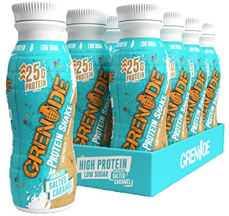 Grenade High Protein Shake, 8 x 330 ml - Chocolate Salted Caramel