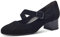 Tamaris COMFORT Damen Pumps mit Riemen aus Leder Mary Jane, Schwarz (Schwarz), 39 EU