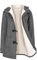 Yuson Girl Felpe Lunga con Cappuccio Donna Cardigan con Zip Cappotto con Cappuccio a Maniche Lunghe Tinta Unita Giubbotto Donna Invernale Giacche e Cappotti in Pile con 2 Tasches(Grigio Scuro, M)