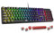 Redragon Mechanical Gaming Keyboard, Wired USB-A, 104 Keys, RGB LED Backlit, Hot-Swappable Red Switch, Anti-Ghosting, Double-Shot PBT Keycaps, PC Gaming Keyboard