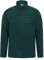 Mountain Warehouse Snowdon Mens Micro Fleece Top - Warm, Breathable, Quick Drying, Zip Collar Fleece Sweater, Soft & Smooth Pullover - For Spring Summer, Travelling, Walking Dark Green XXS