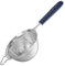 U-Taste Tamis à mailles fines: Passoire de cuisine en acier inoxydable 18/8 de 12 cm avec poignée rivetée en silicone robuste pour tamiser la farine, égoutter le thé, le riz, le quinoa (Bleu Nuit)