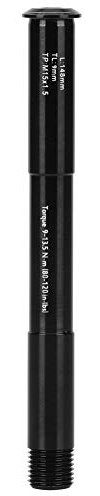 Hominas ASSE Forcella Anteriore Bici Ciclismo Forcella Anteriore ASSE Passante Spiedo ASSE Passante in Lega di Alluminio per Rockshox (15X100MM (148L))
